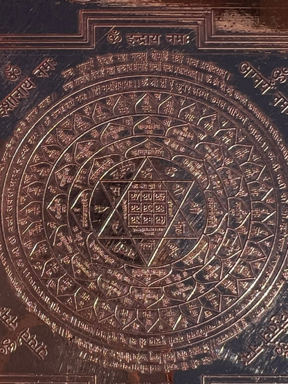Abundance Lord Kubera yantra